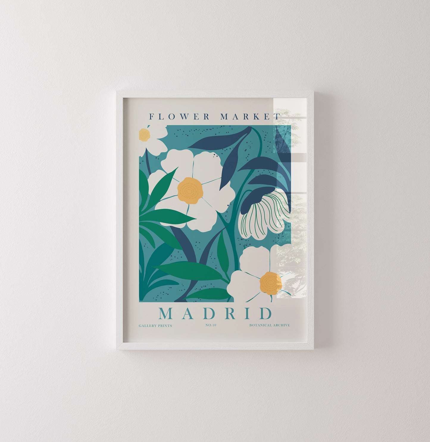 Flower Market Wall Art Set, 3 Pieces of Flower Wall Decor, Digital Download Floral Wall Decor, Madrid, Honolulu, New York Posters