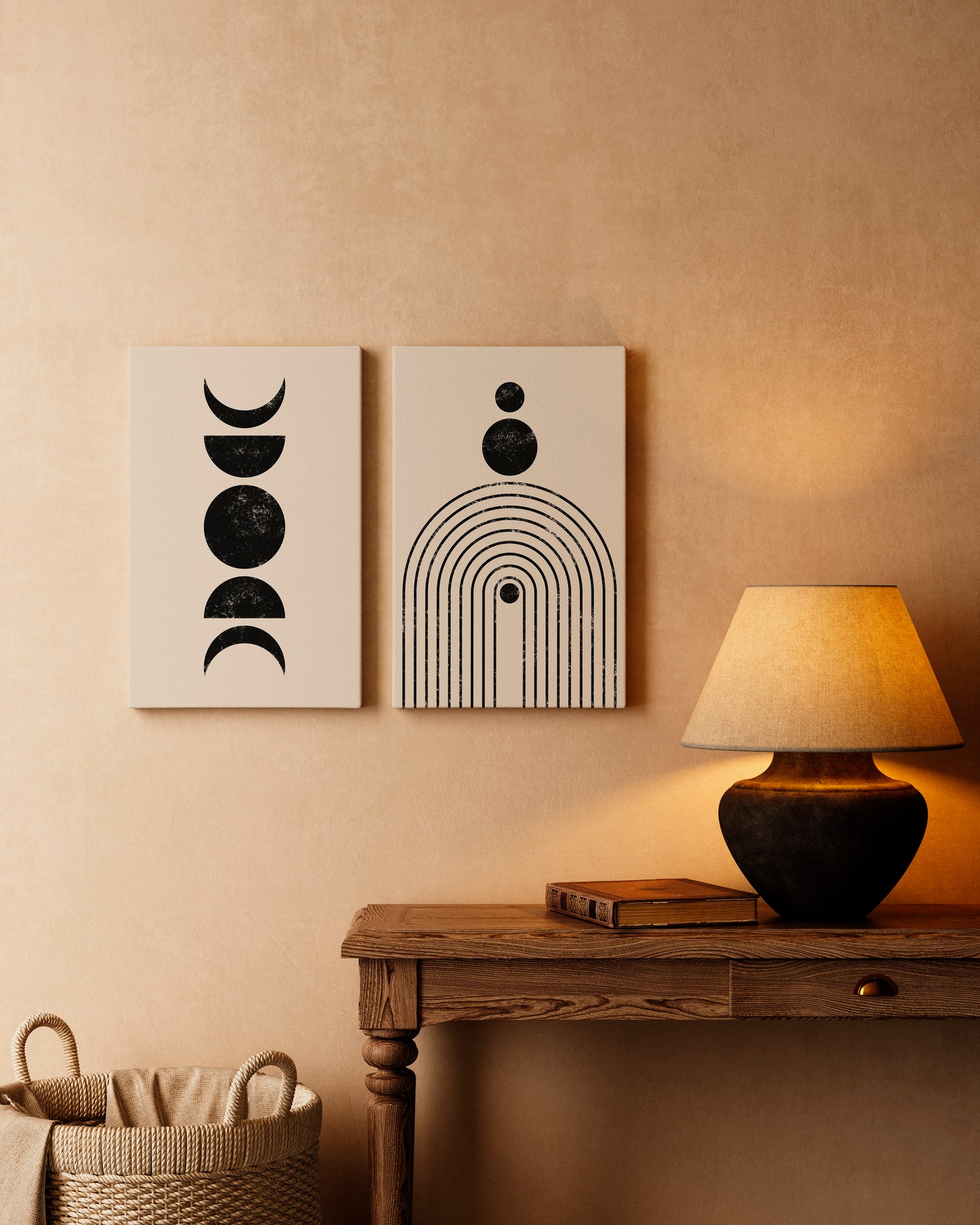 Boho Wall Art Set of 6-22