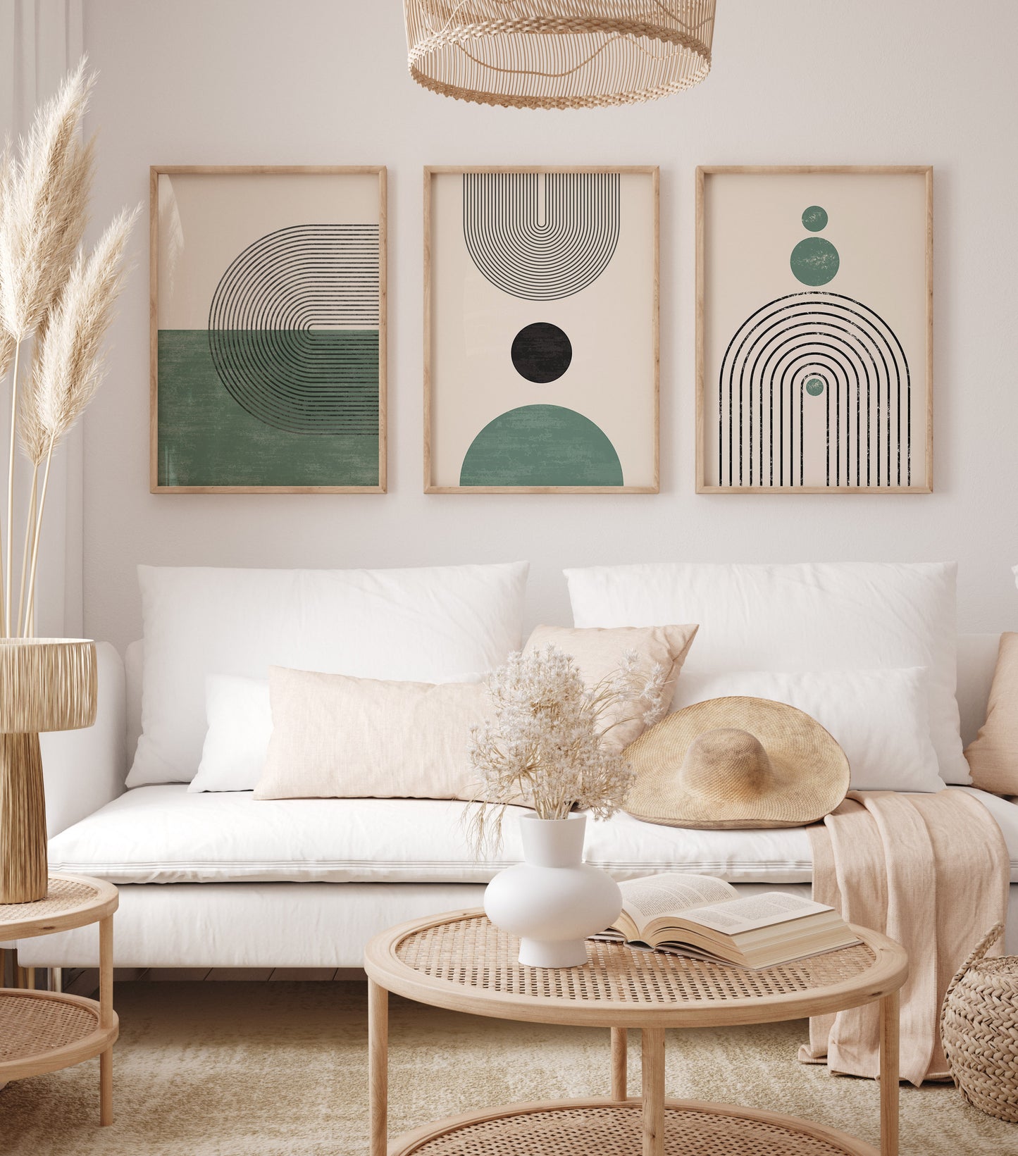 Boho Wall Art Set of 6-18