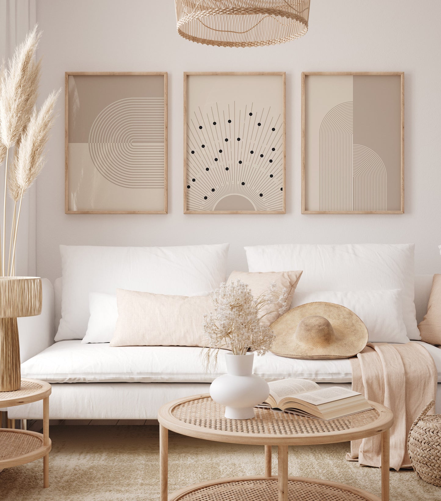 Boho Wall Art Set of 6-24