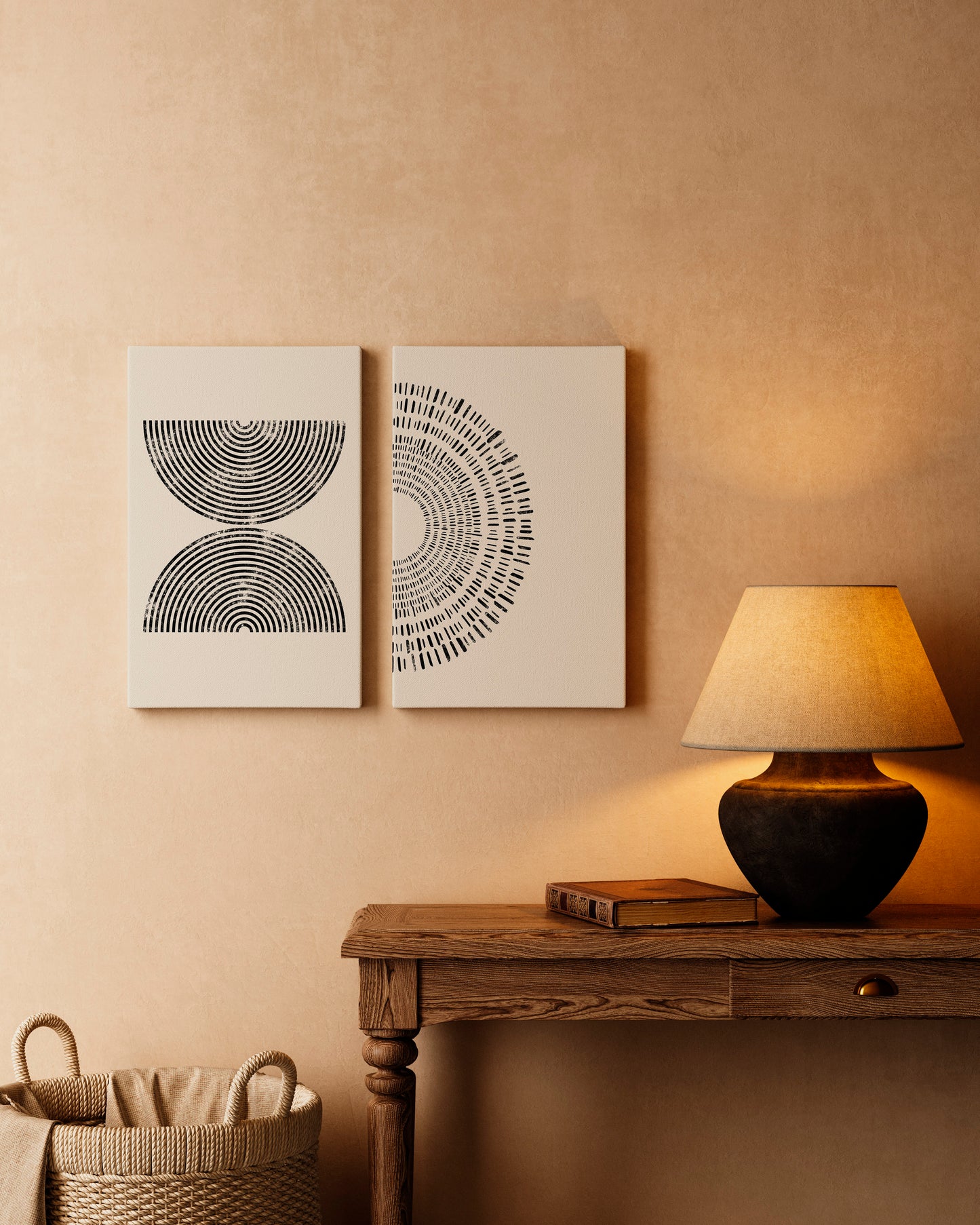 Boho Wall Art Set of 6-23