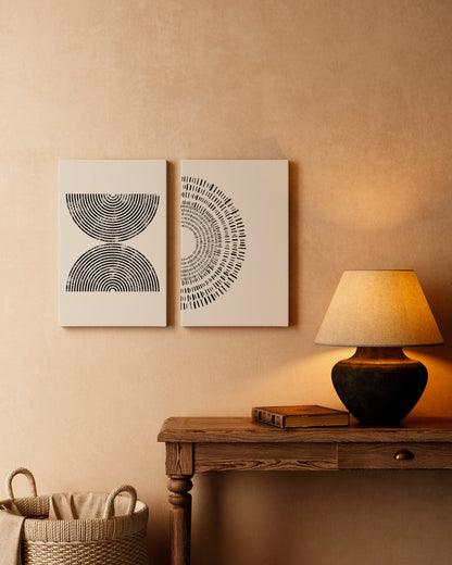 Boho Wall Art Set of 6-23