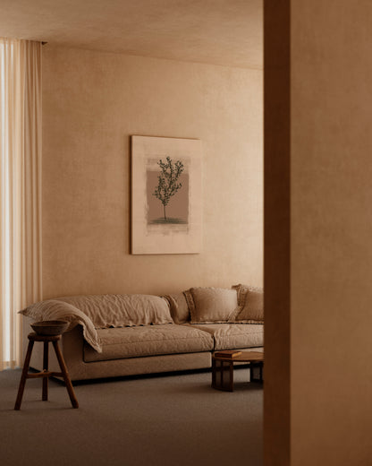 Boho Abstract Wall Art Set, 3 Pieces of Bohemian Digital Download Posters