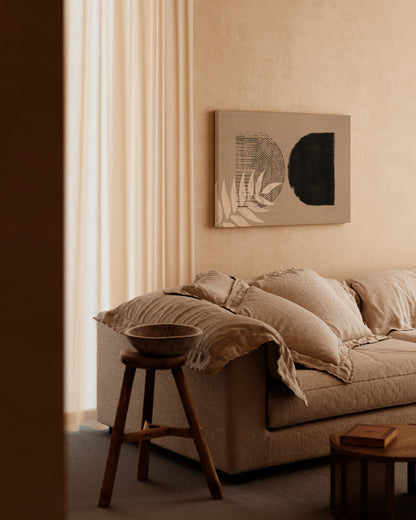 Boho Abstract Wall Art Set, 3 Pieces of Bohemian Digital Download Posters