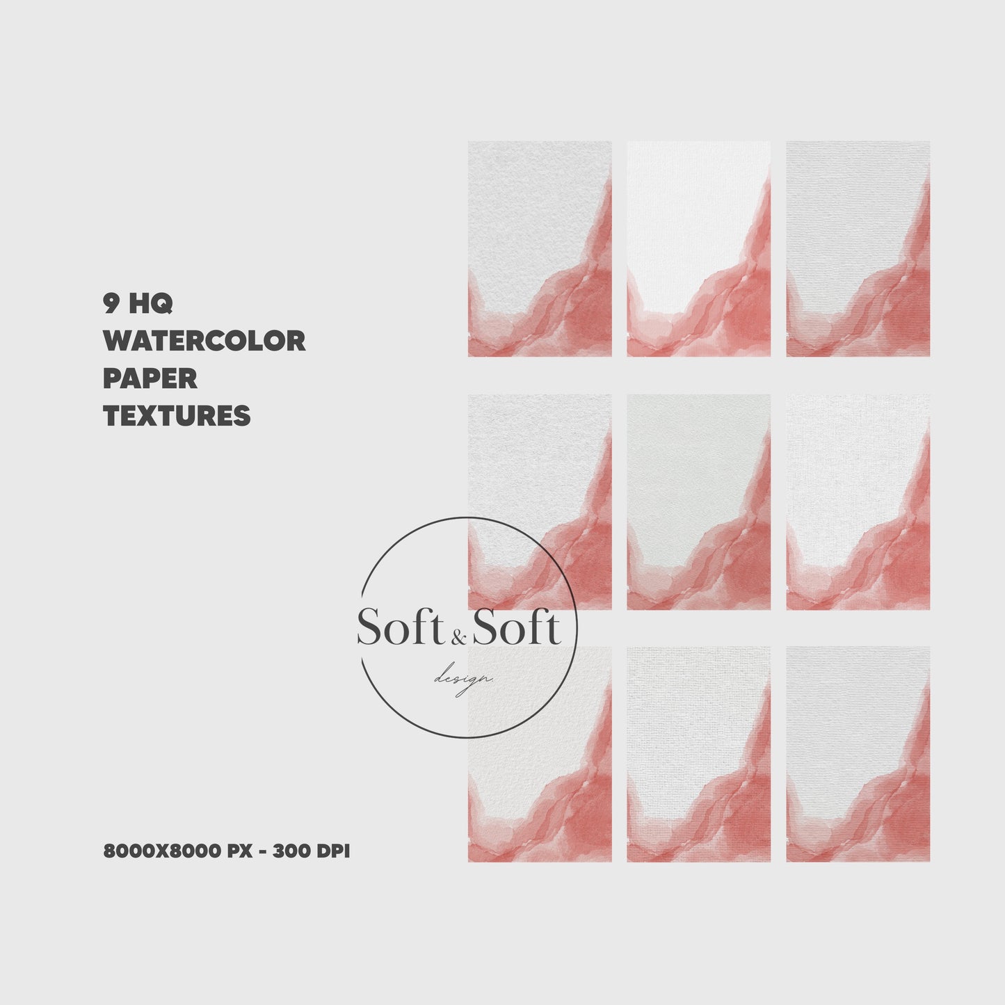 Procreate Watercolor Brush Set, Procrate Painting Kit wit Color Palletes & Watercolor Papers