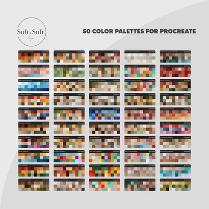 Procreate Gouache Brush Set, Watercolor Digital Papers, Painting Kit